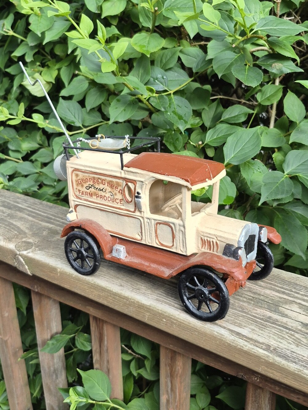 Vintage Cast Iron Toy Truck